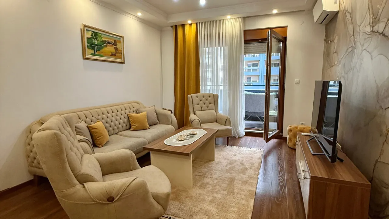 Rent, one bedroom apartment, 50m², Master Kvart, Podgorica