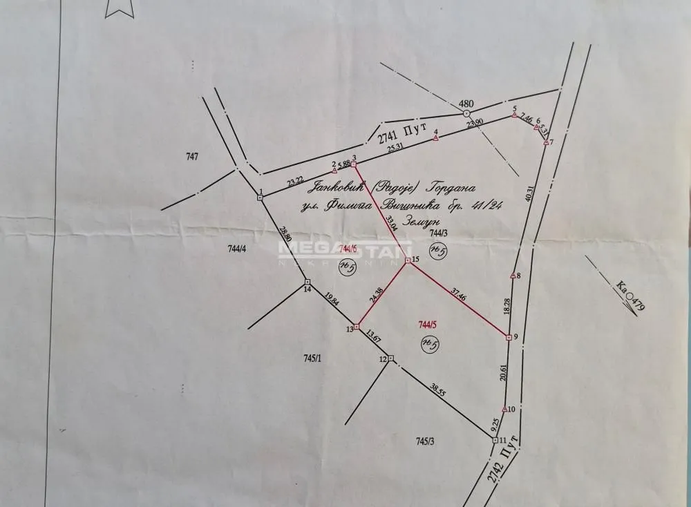 Prodaja, plac, 1200m², Parcani, Sopot