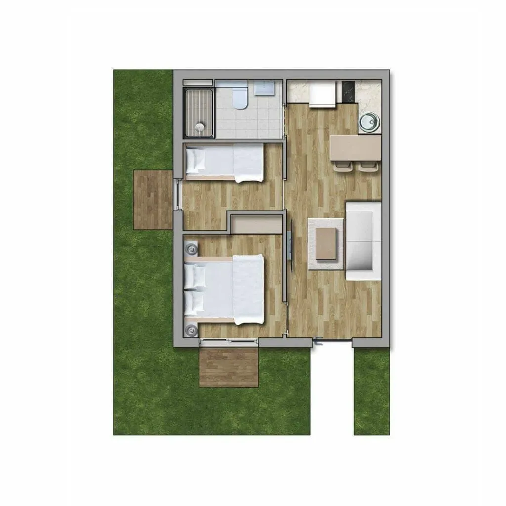 Prodaja, stan, 26m², Kavač, Kotor