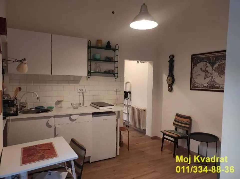 Rent, one bedroom apartment, 30m², Vračar Hram, Vračar Sve Podlokacije