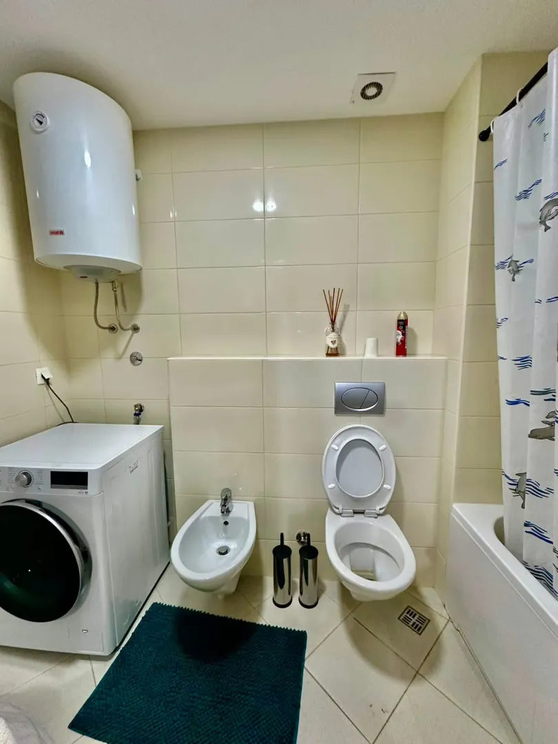 Rent, one bedroom apartment, 43m², Boreti, Budva