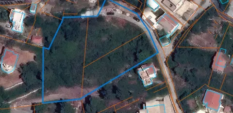 Katalastarski snimak lokacije sa označenim granicama parcele. - image 7