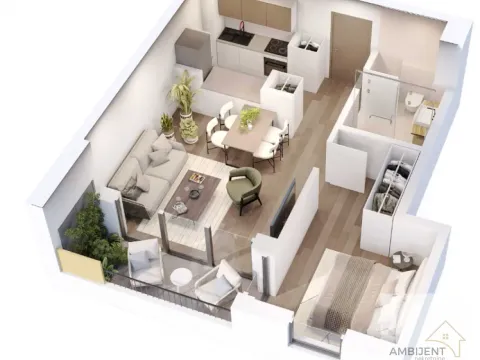 Prodaja, dvosoban stan, 46m², Zvezdara Sve Podlokacije, Beograd - image 3