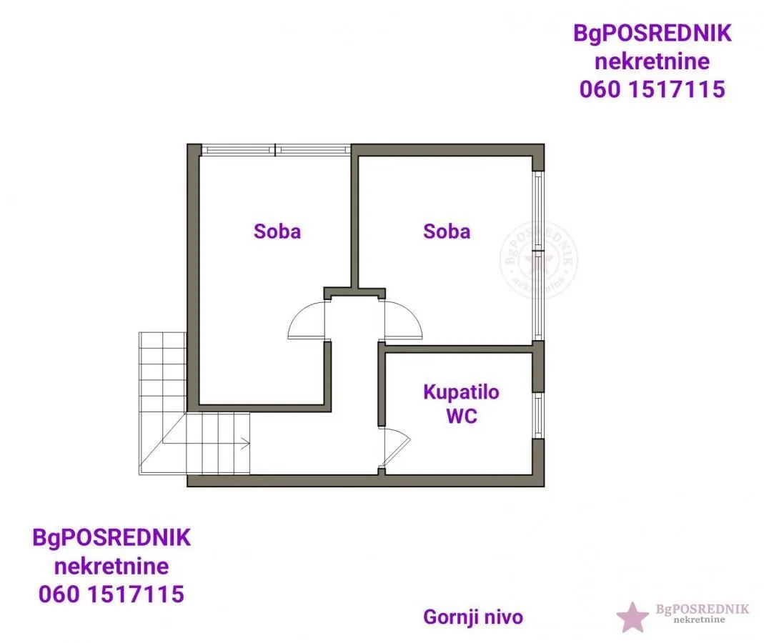 Sale, three bedroom apartment, 75m², Skojevsko Naselje, Beograd