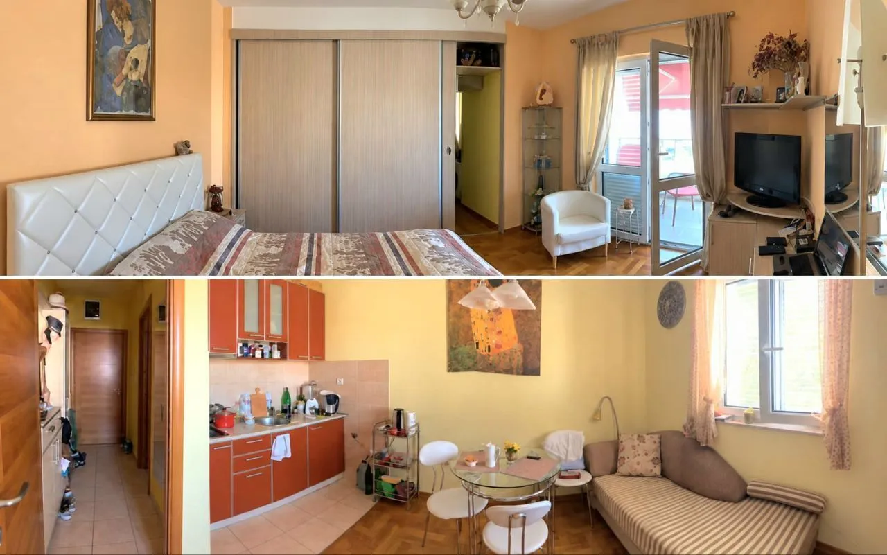 Prodaja, jednosoban stan, 40m², Seljanovo, Tivat