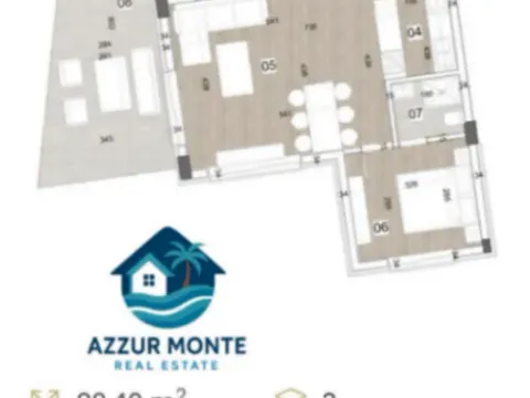 Sale, apartment, 82m², Centar, Bar - image 10