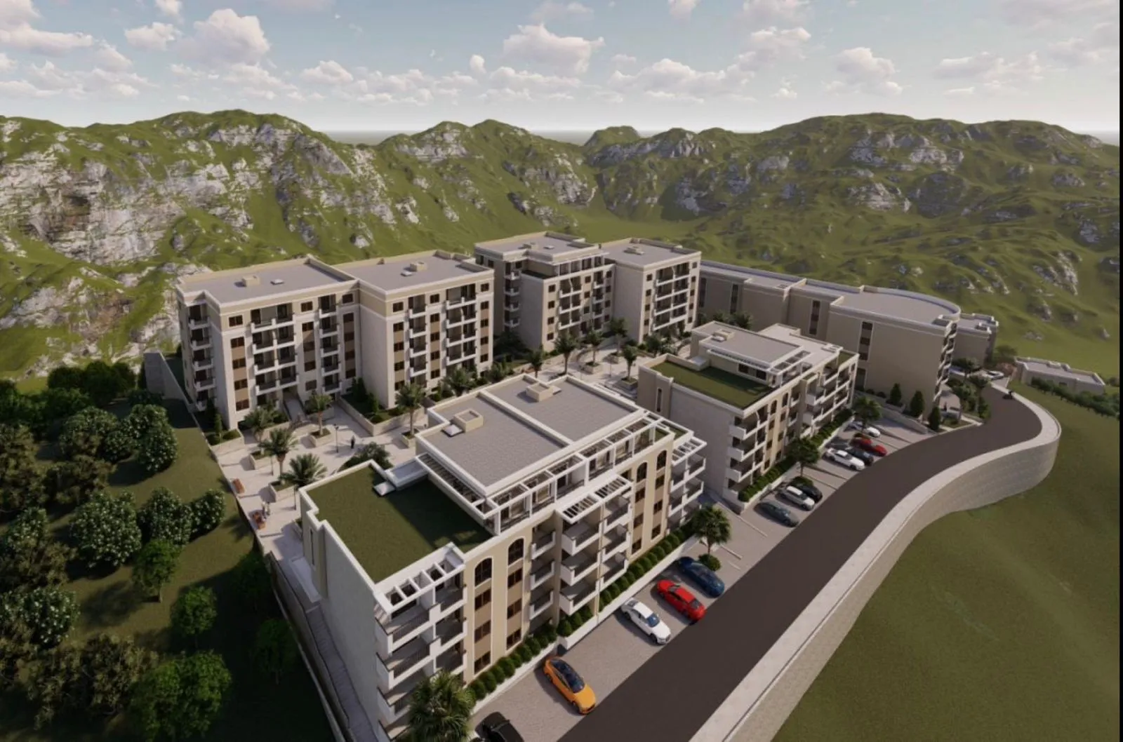 Sale, two bedroom apartment, 73m², Dubovica, Budva