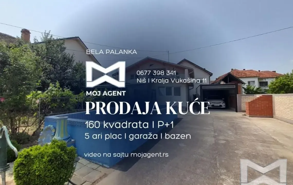 Sale, house, 160m², Bela Palanka, Srbija