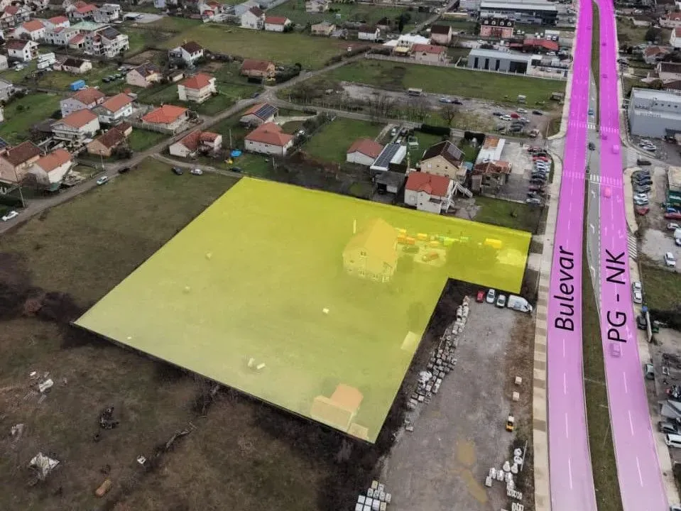 Sale, land lot, 5794m², Gornja Gorica, Podgorica