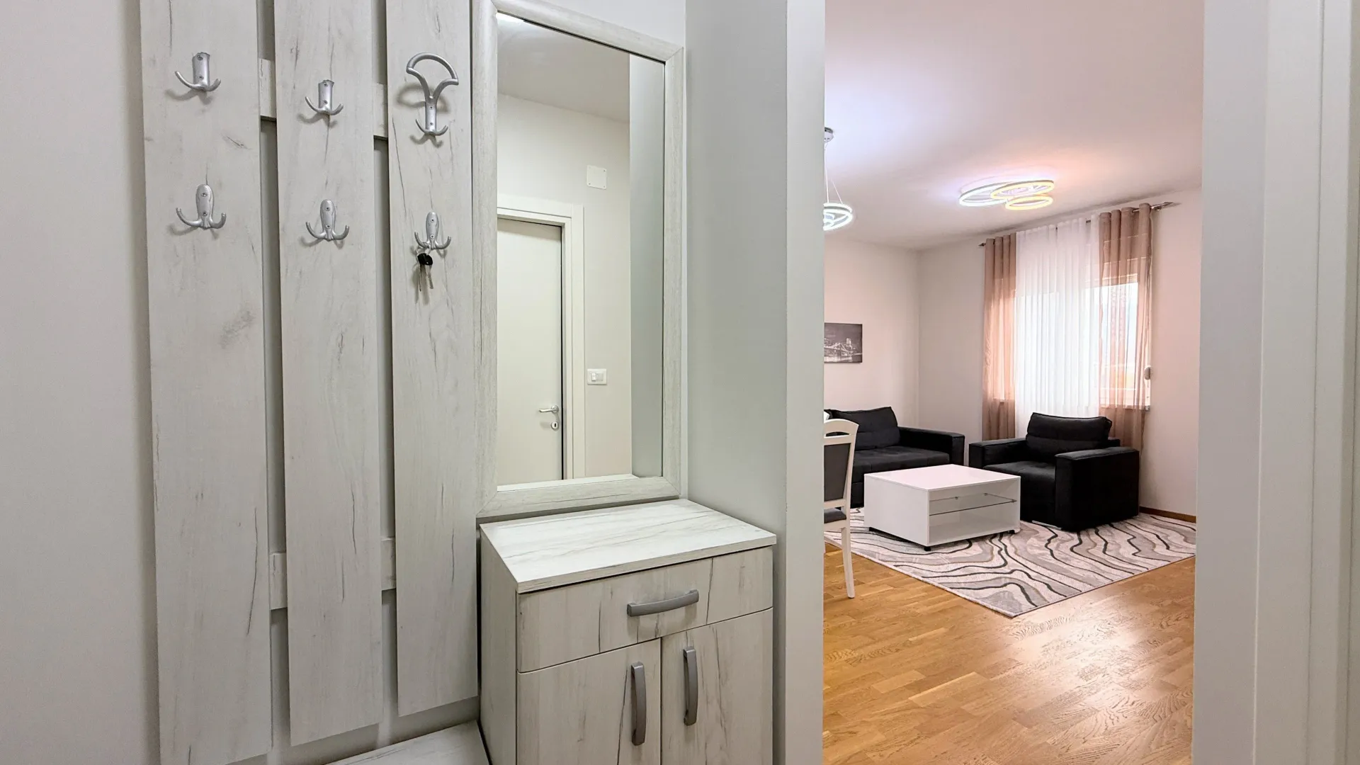 Rent, one bedroom apartment, 46m², City Kej, Podgorica