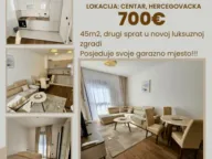 Izdavanje, jednosoban stan, 45m², Centar, Podgorica - image 1