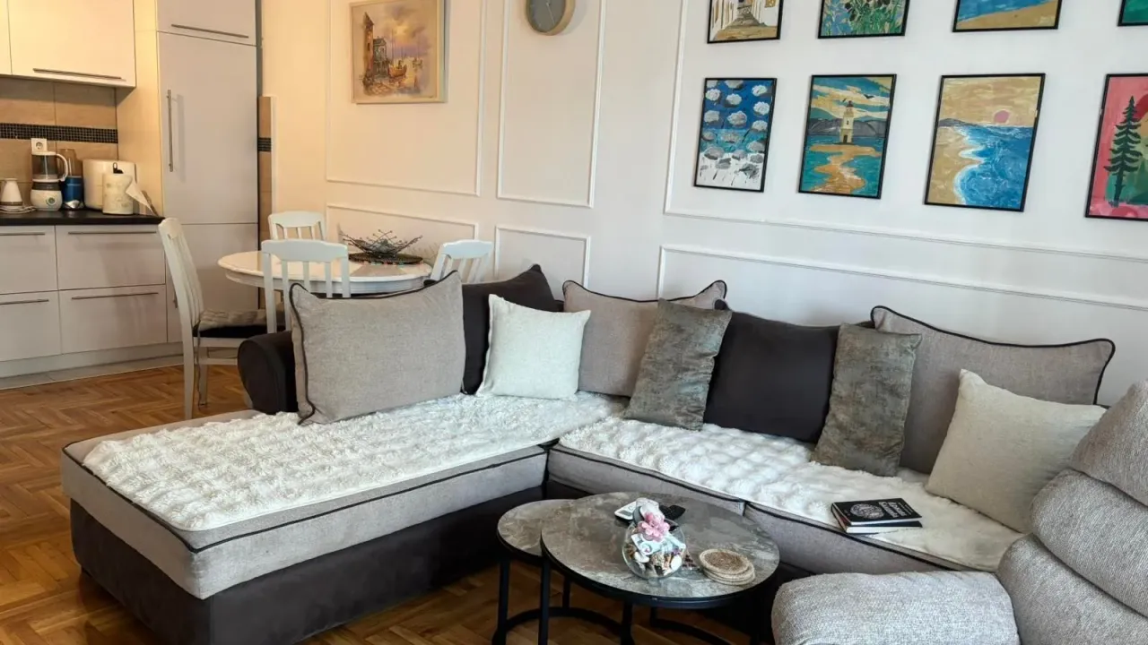 Rent, one bedroom apartment, 47m², Krivi Most, Podgorica