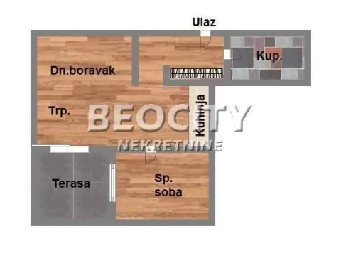 Izdavanje, dvosoban stan, 45m², Novo naselje, Novi Sad - image 9