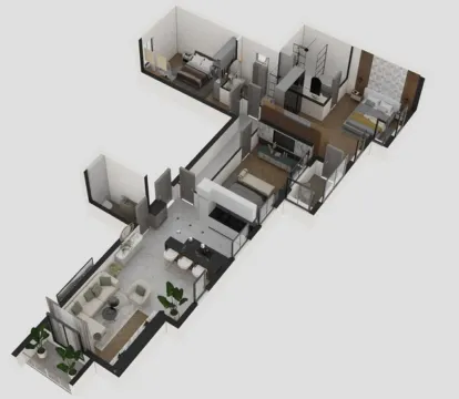 Sale, two bedroom apartment, 40m², Bečići, Budva - image 4