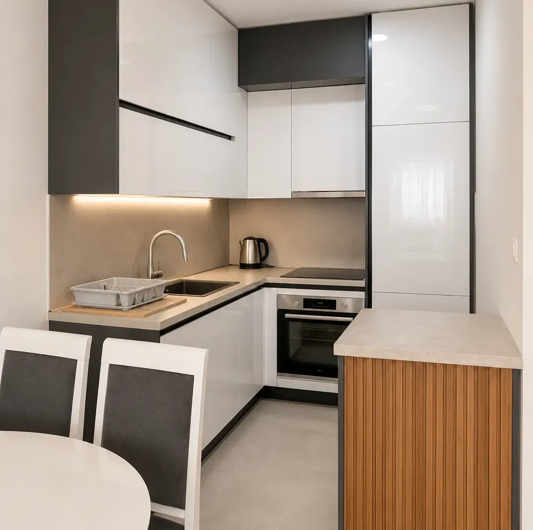 Izdavanje, jednosoban stan, 47m², Stari Aerodrom, Podgorica