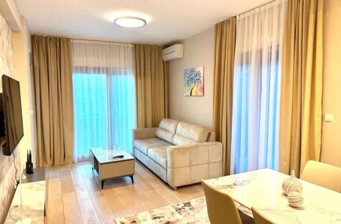 Rent, one bedroom apartment, 50m², Pržno, Budva