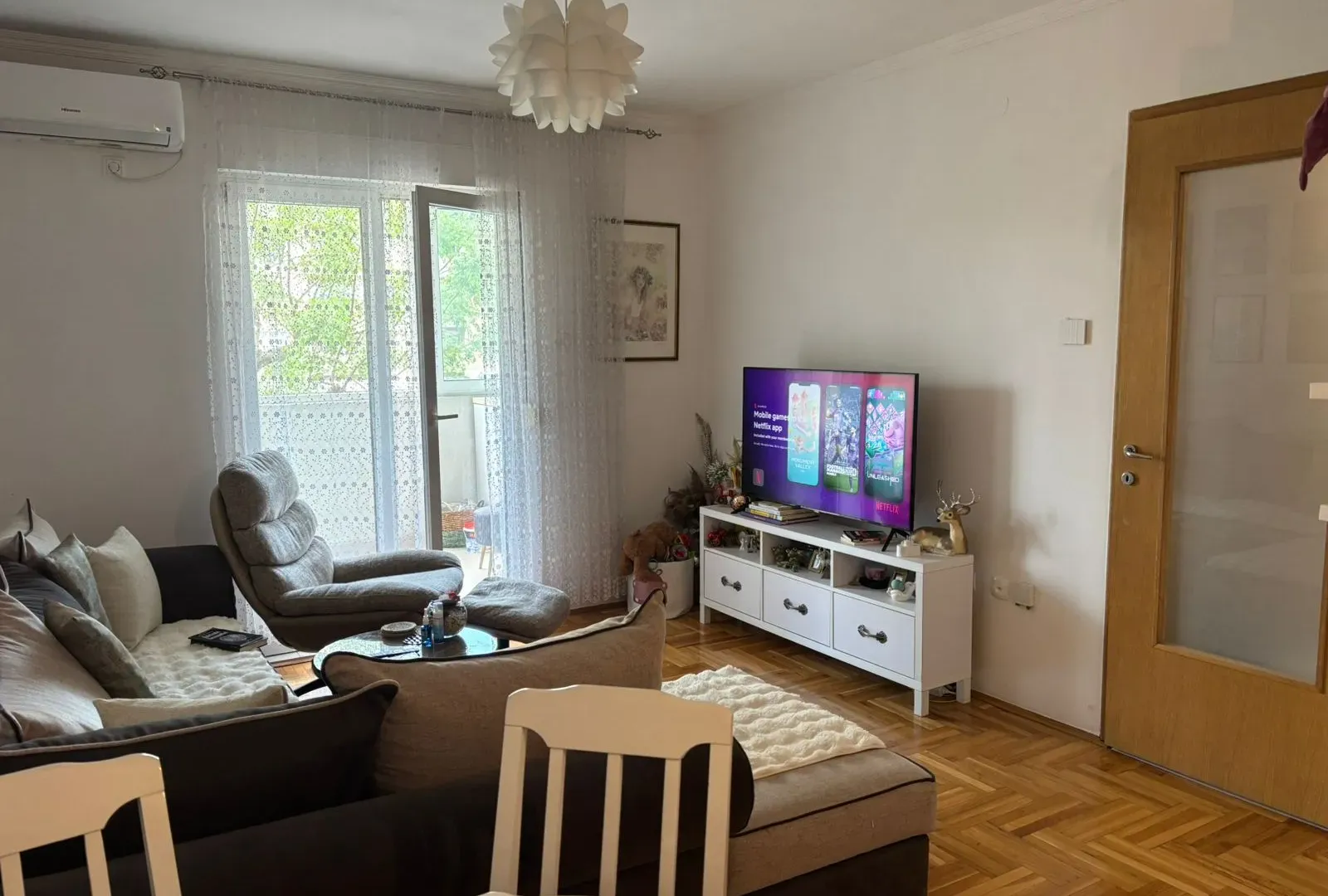 Rent, one bedroom apartment, 47m², Krivi Most, Podgorica