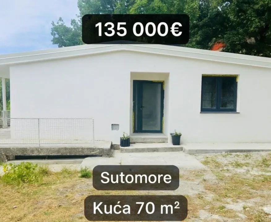 Prodaja, kuća, 70m², Sutomore, Bar