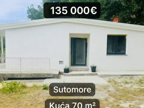 Prodaja, kuća, 70m², Sutomore, Bar