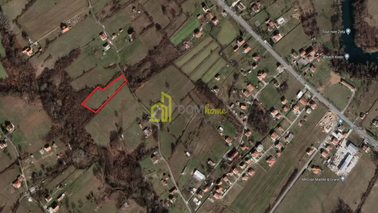 Sale, land lot, 2730m², Kosić, Danilovgrad