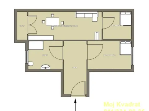 Prodaja, dvosoban stan, 58m², Stari Grad, Beograd - image 14