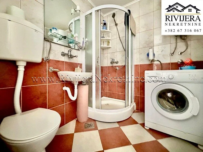 Prodaja, jednosoban stan, 59m², Krašići, Tivat