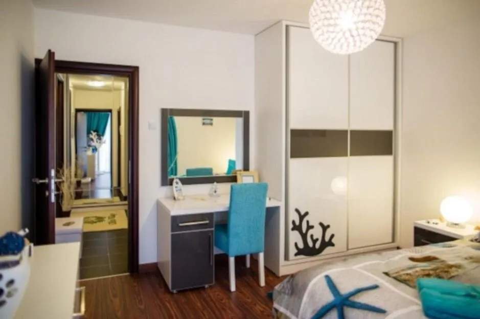 Rent, one bedroom apartment, 64m², Petrovac, Budva