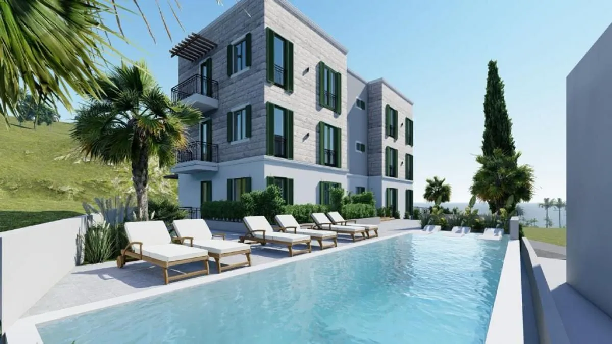 Sale, two bedroom apartment, 58m², Tivat, Crna Gora