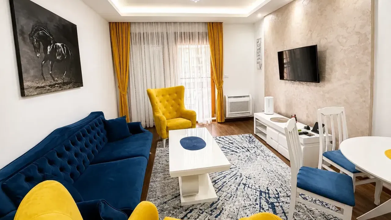 Izdavanje, dvosoban stan, 77m², Master Kvart, Podgorica