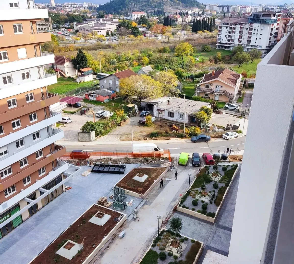 Rent, one bedroom apartment, 43m², Central Point, Podgorica