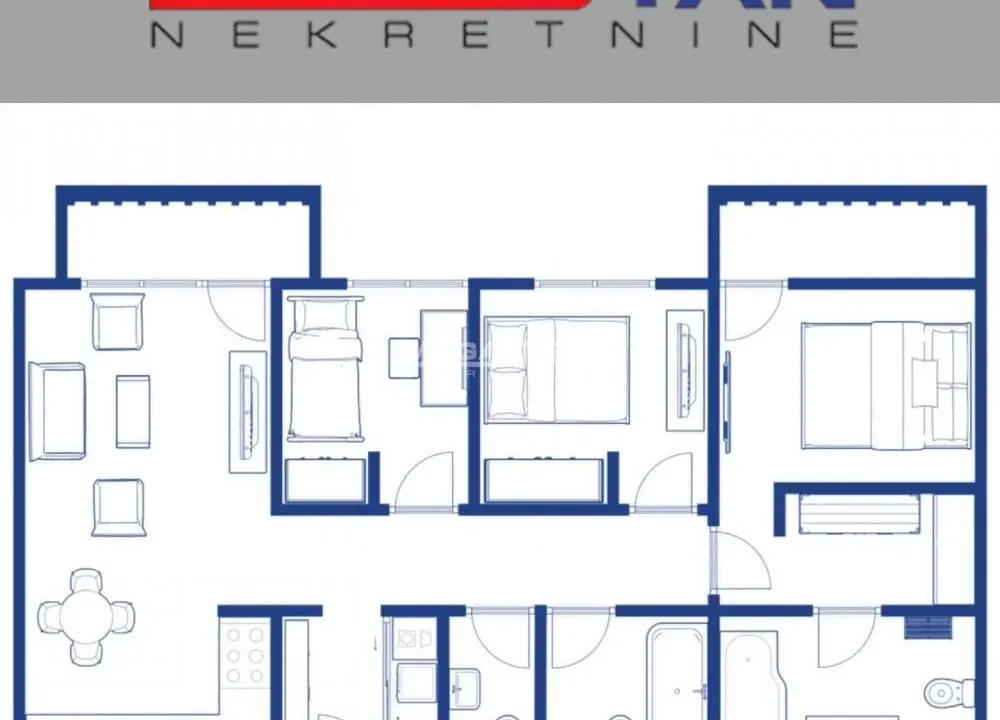 Prodaja, trosoban stan, 110m², Savski Venac, Beograd