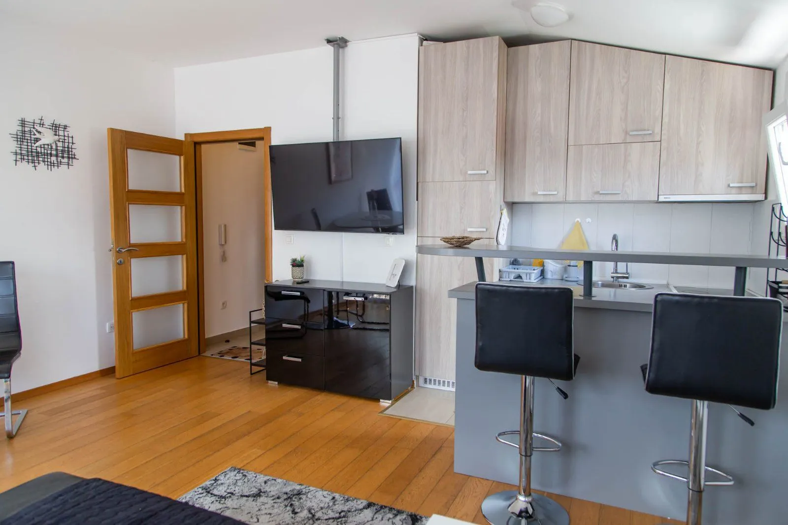 Rent, one bedroom apartment, 59m², Central Point, Podgorica