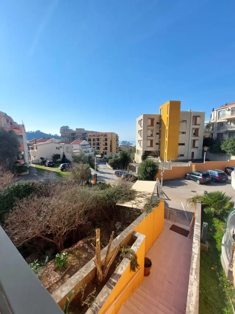 View from the terrace overlooking the neighborhood and surrounding buildings.