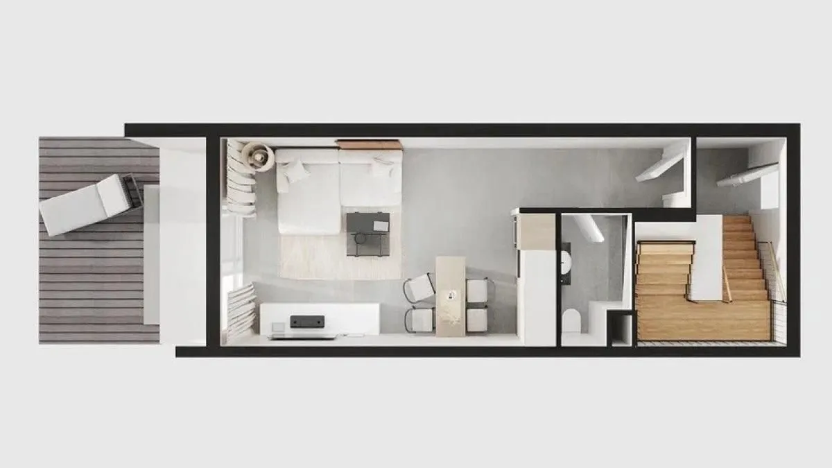 Prodaja, jednosoban stan, 79m², Tivat, Crna Gora