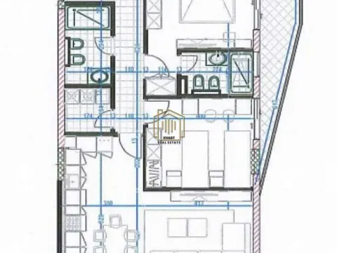 Sale, two bedroom apartment, 92m², Pobrežje, Podgorica - image 6