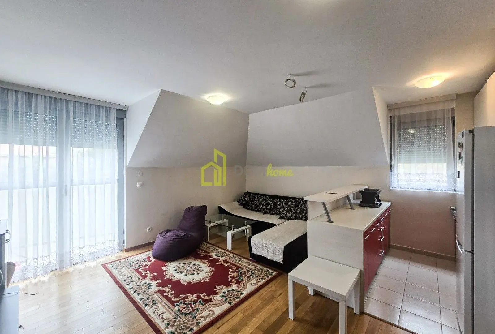 Rent, one bedroom apartment, 53m², Gorica C, Podgorica