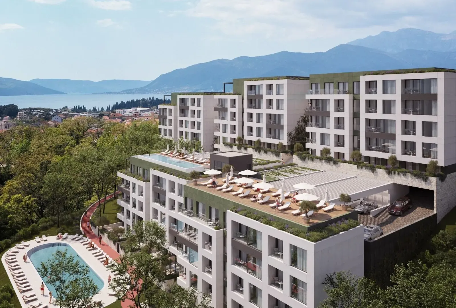 Prodaja, trosoban stan, 181m², Mrčevac, Tivat