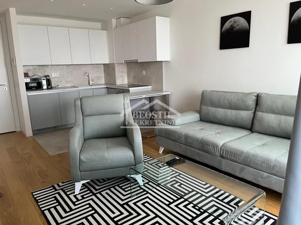 Rent, one bedroom apartment, 41m², Novi Beograd Sve Podlokacije, Beograd