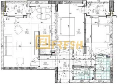 Sale, two bedroom apartment, 72m², Zabjelo, Podgorica