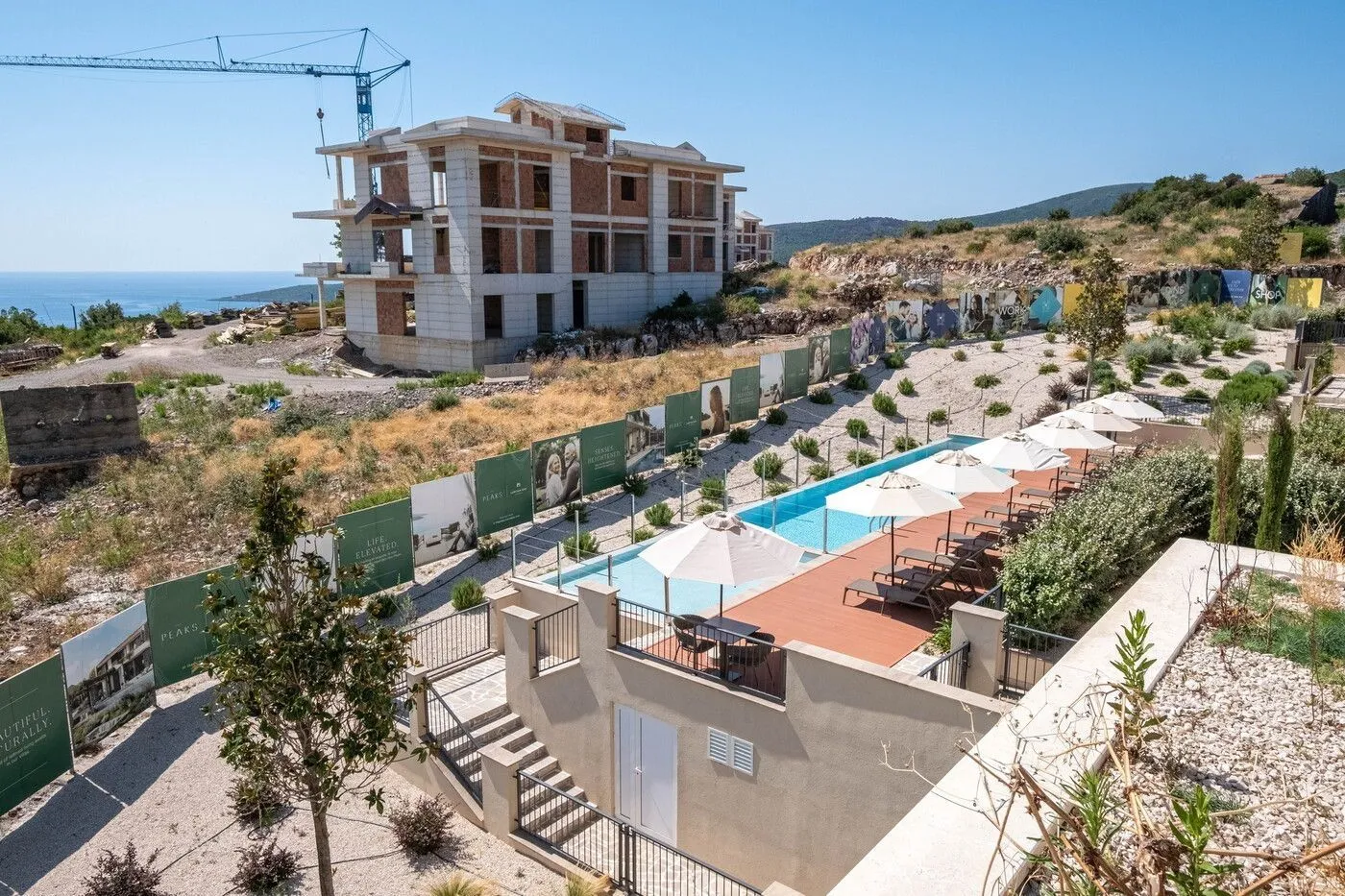 Prodaja, dvosoban stan, 93m², Luštica, Tivat