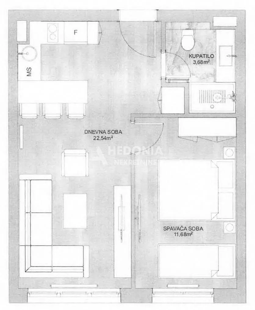 Prodaja, dvosoban stan, 38m², Kopaonik, Srbija