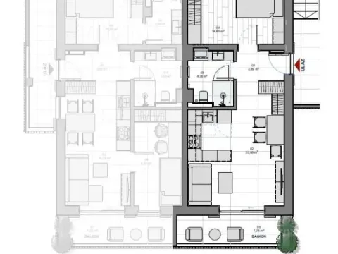 Prodaja, jednosoban stan, 49m², Donja Lastva, Tivat - image 4