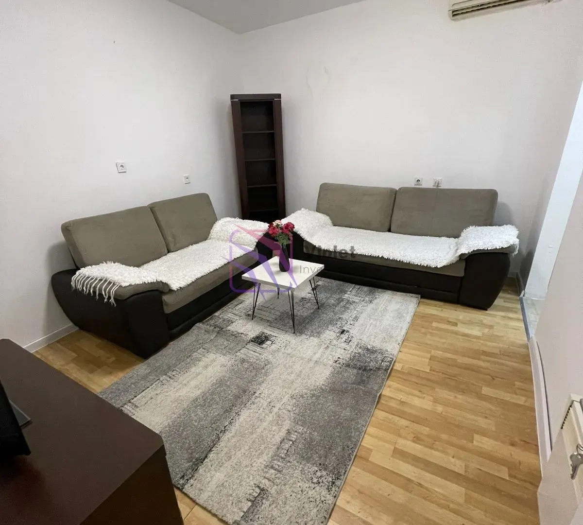 Rent, one bedroom apartment, 50m², Momišići, Podgorica