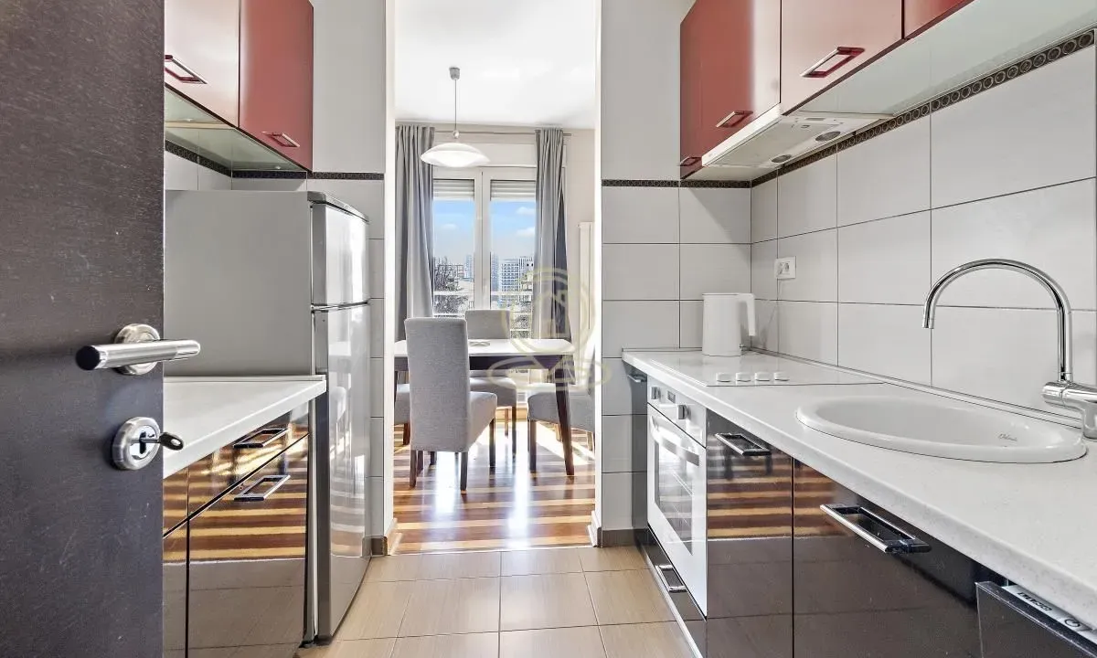 Rent, two bedroom apartment, 64m², Savski Venac, Beograd