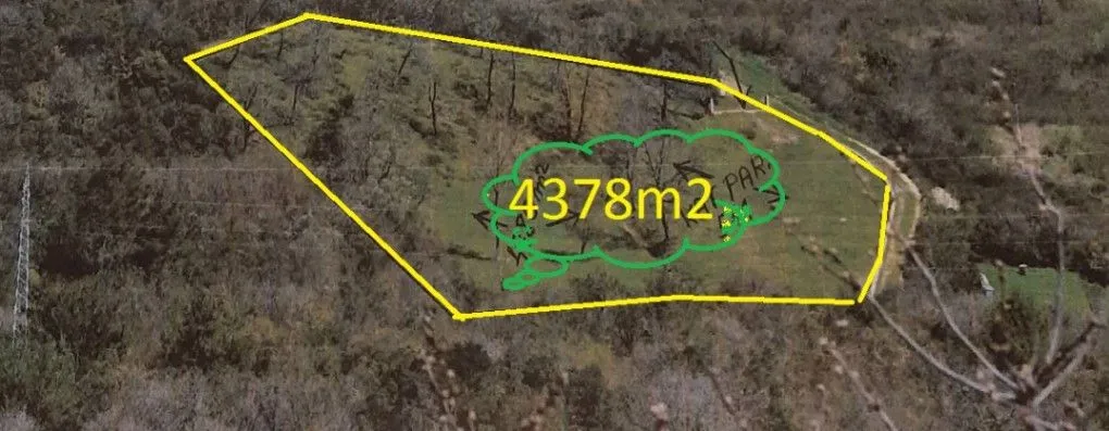 Prodaja, plac, 4378m², Vranovići, Kotor