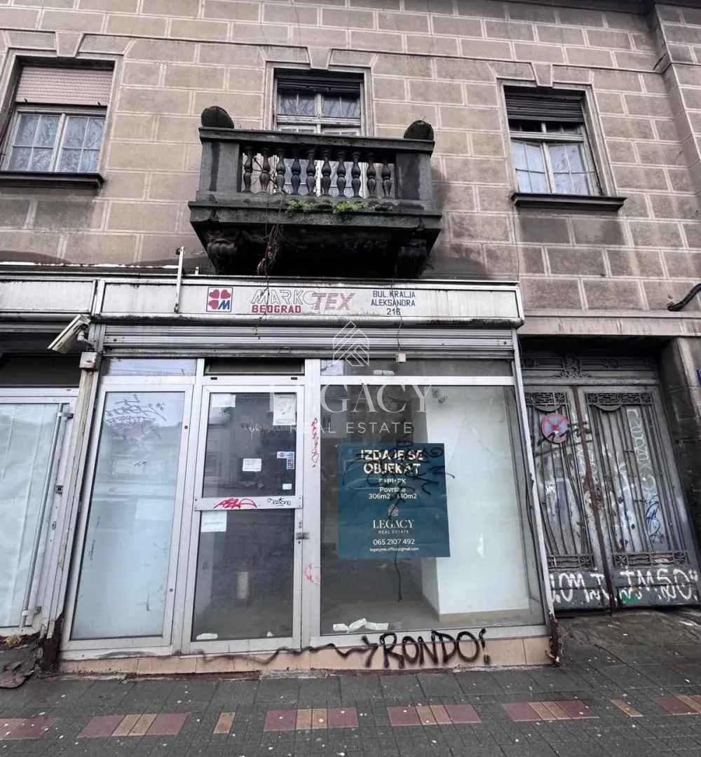 Rent, office space, 446m², Đeram Pijaca, Beograd