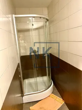 Kupatilo sa tuš kabinom obloženo keramičkim pločicama. - image 7