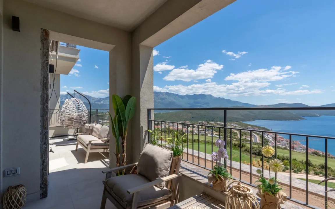 Rent, three bedroom apartment, 155m², Luštica Bay, Tivat