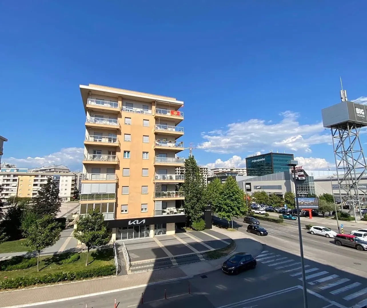 Rent, one bedroom apartment, 50m², City Kvart, Podgorica