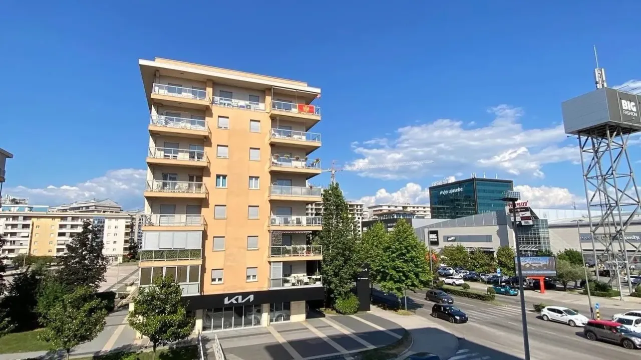 Rent, one bedroom apartment, 50m², City Kvart, Podgorica